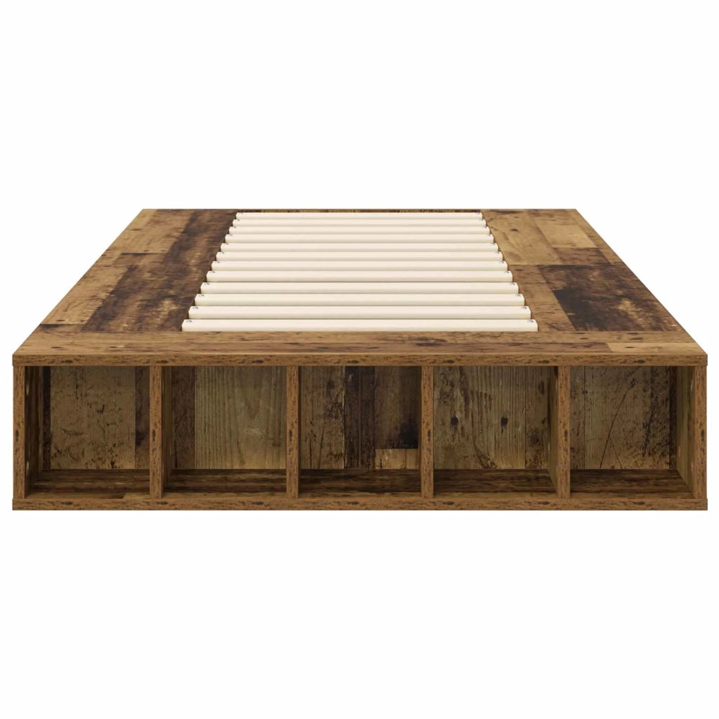 Telaio del letto con storage Legno antico 80 x 200 cm 3429552
