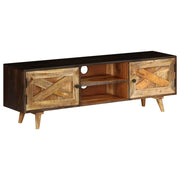 Mobile Porta TV in Legno Massello di Mango 140x30x45 cm cod mxl 59340