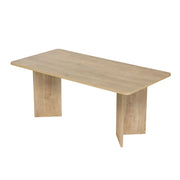 Tavolo da pranzo in legno "Linza" 180 x 90 x 75 cm - Rovere miele