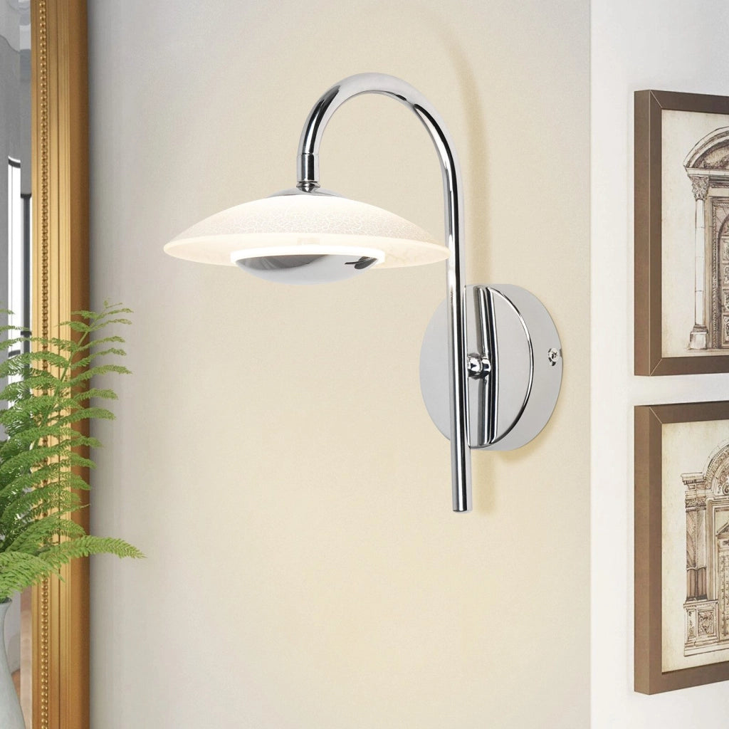 ZMH Applique a LED design moderno illuminazione per interni illuminazione per corridoi vetro 3000K per scale di hotel