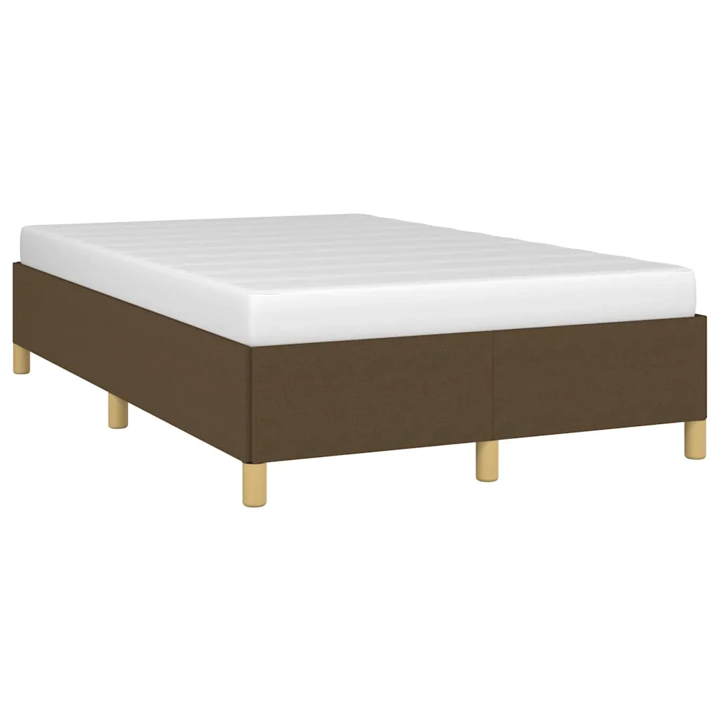 Giroletto senza Materasso Marrone Scuro 80x200 cm in Tessuto 3269641