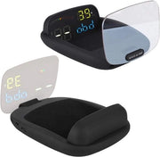 Stereobeeld per grande schermo con funzione di allarme - Facile da installare - Adatto per display head-up - veicoli con doppia OBD- e GPS (11V-18V) .