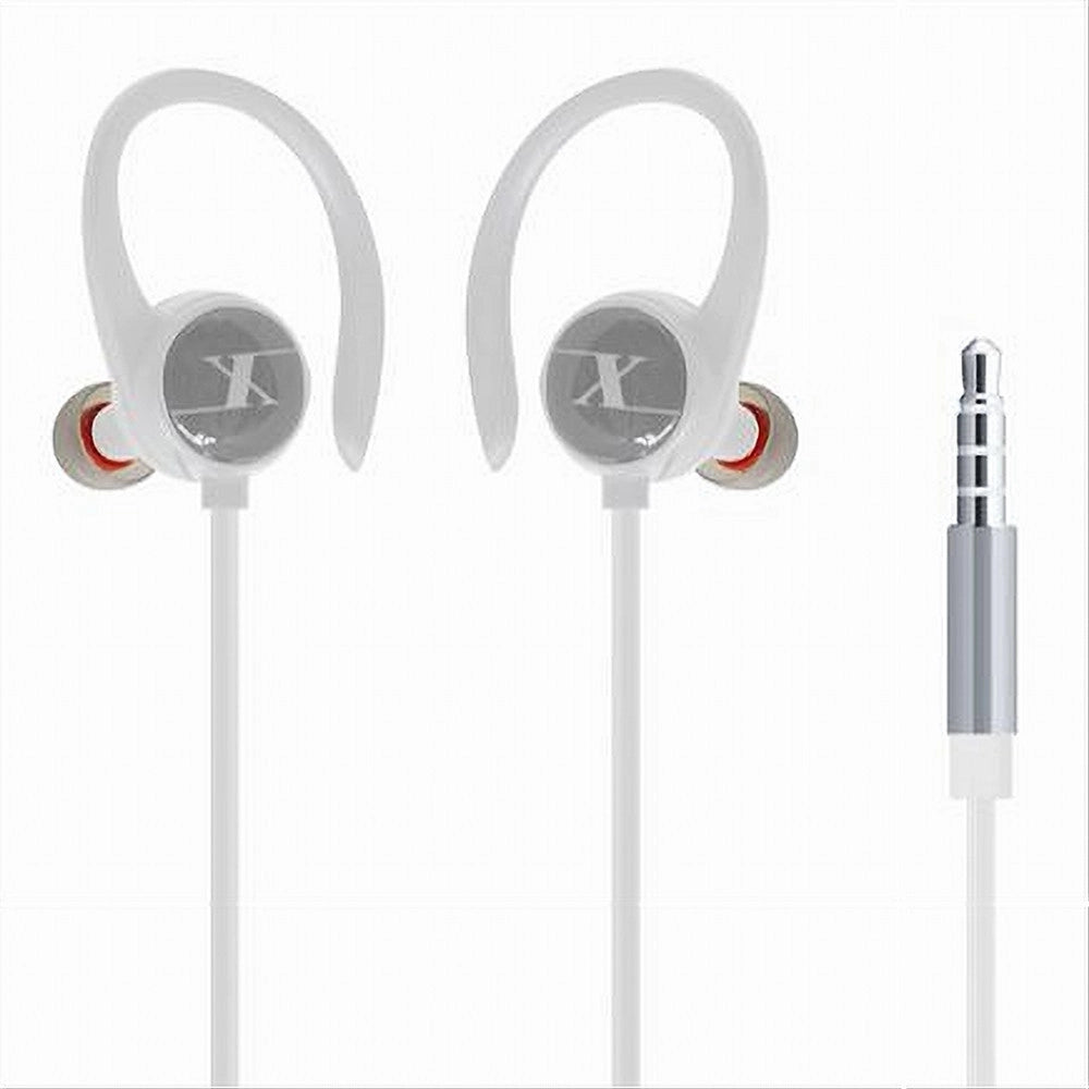 Trade Shop - Auricolari Maxtech Cuffie Con Microfono Orecchio Smartphone Portatili  Au-6t008 -