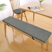 Cuscino per sedere 3 cm spesso - Lavabile - Grigio scuro - 80 x 40 cm