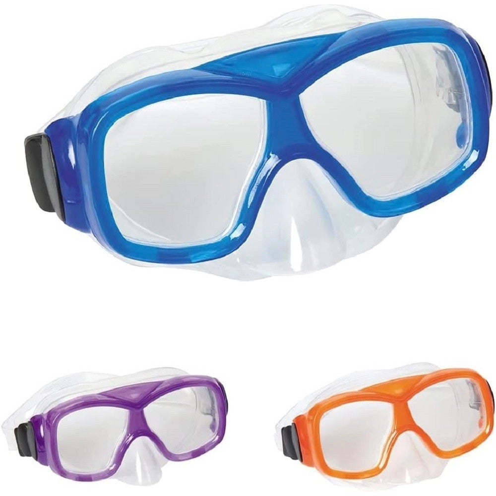 Trade Shop - Maschera Subacquea Per Bambini Aquanaut 7-14 Anni Piscina Colori Assortiti 22039 -