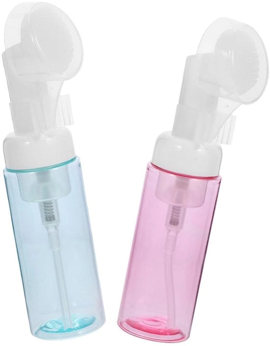 Dispensatore di schiuma trasparente - pompa di schiuma - spazzola