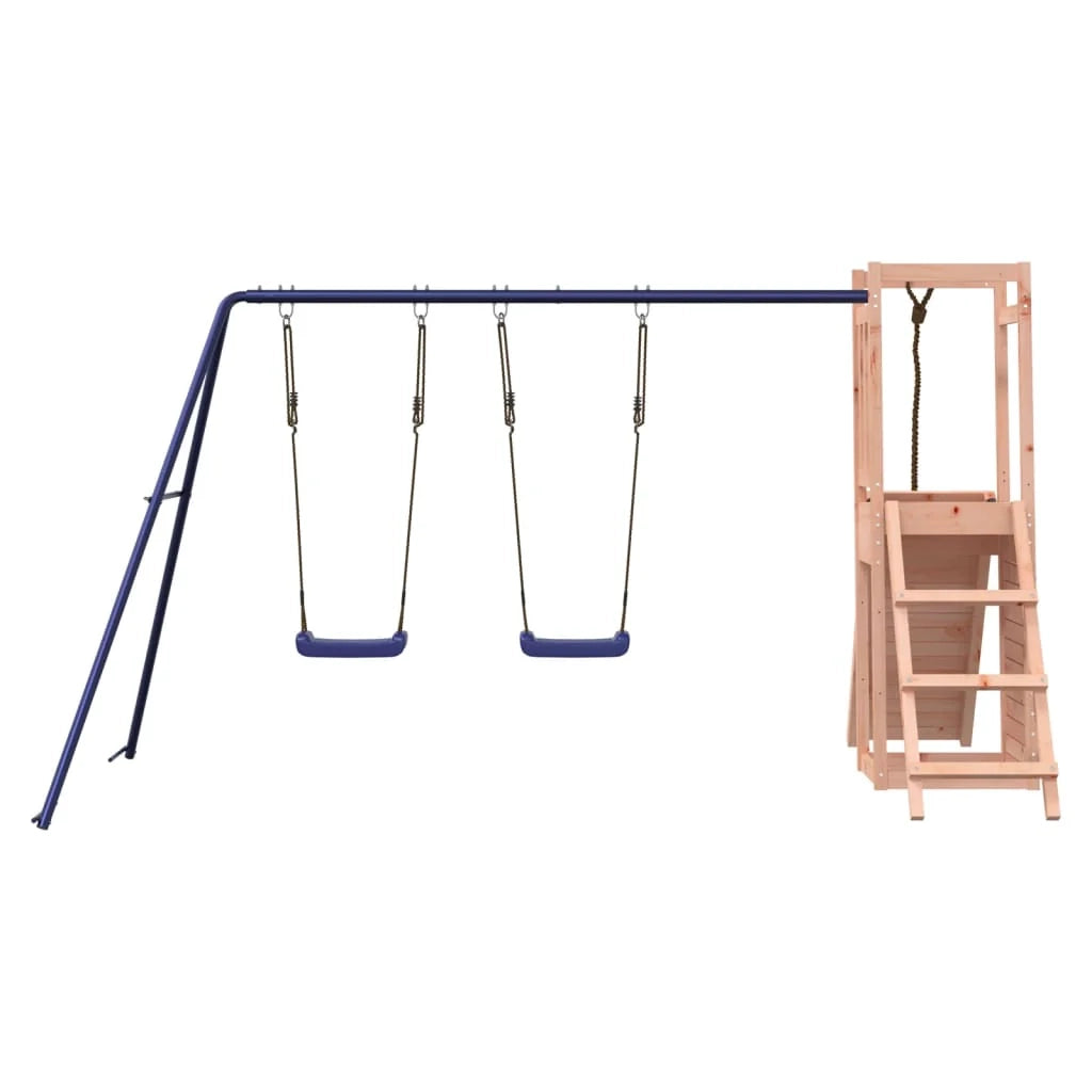 Area giochi da esterno 308 x 184 x 169 cm in legno massello di abete Douglas 02_0004794