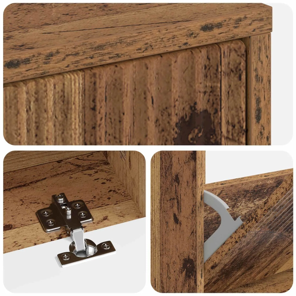 Mobile per scarpe HOORN 78 x 24 x 100 cm Legno ingegnerizzato 897323