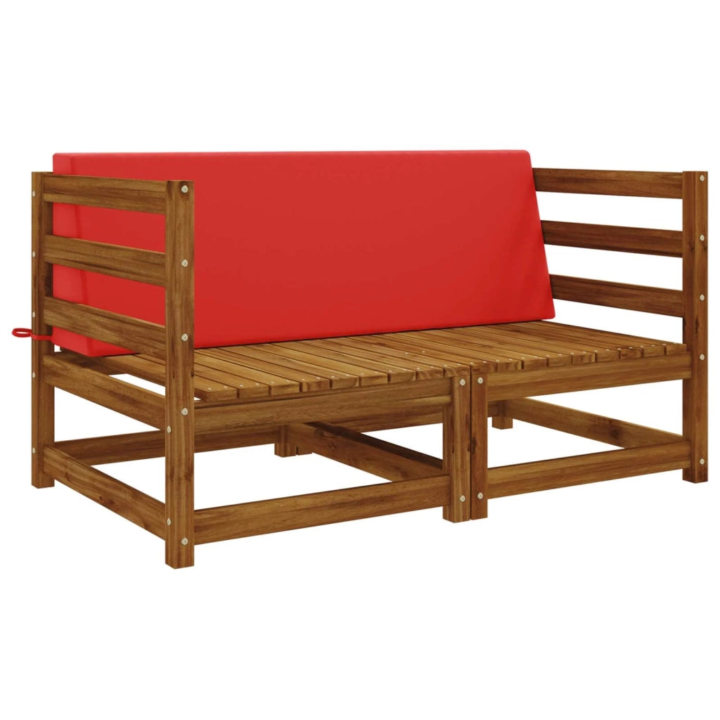 Cuscino schienale SOEST 100% Poliestere Rosso 120 x 20 x 40 cm 946756