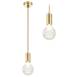 Lampada Da Soffitto Singola Retro Gold APP649-1CP