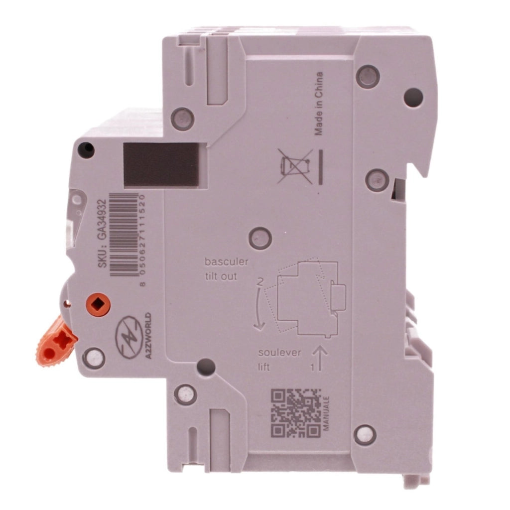 MCB Interruttore Magnetotermico Trifase 380V Curva C 4P 4M 10000A AC 400V IP20 GYM9H, Accoppiabile Con Bobina di Sgancio GA01231 GA01232, Disponibili 25A 32A 40A 63A (C32A)