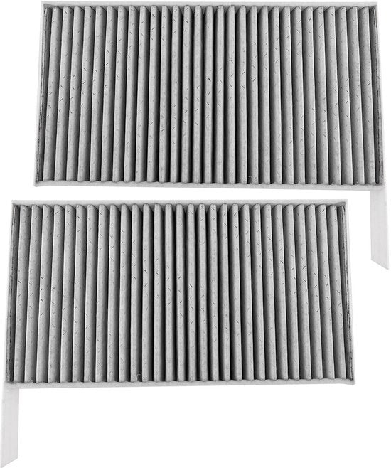 Filtro d'aria attivo a base di carbone attivo - 2 pezzi - Adatto per Modello Y 2019-2021 - Filtra polvere/polline/PM2.5 - Filtro di alta qualità - Installazione semplice - Filtro dell'aria della cabina