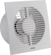 Ventilatore per bagno con funzione di ricircolo - Ø 125 mm - con timer - in plastica - bianco