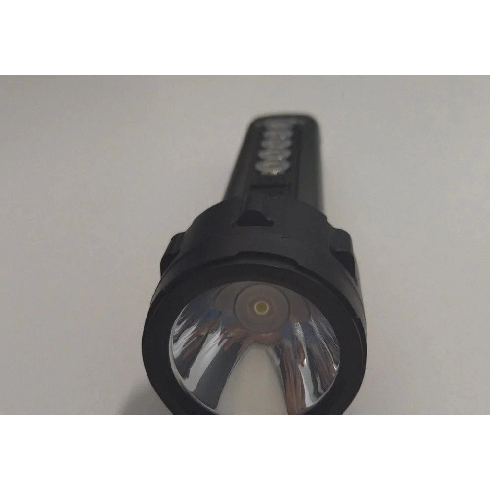 Trade Shop - Torcia Usb Led Ricaricabile 5w+5 Cob Light Campeggio Ciclismo Escursioni Q-led67 -