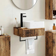Lavabo da Parete Legno antico 50 x 41 x 39 cm 890196