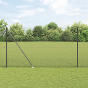 Palo della recinzione Grigio 25 x 1,5 m (12 x 12 mm mesh)