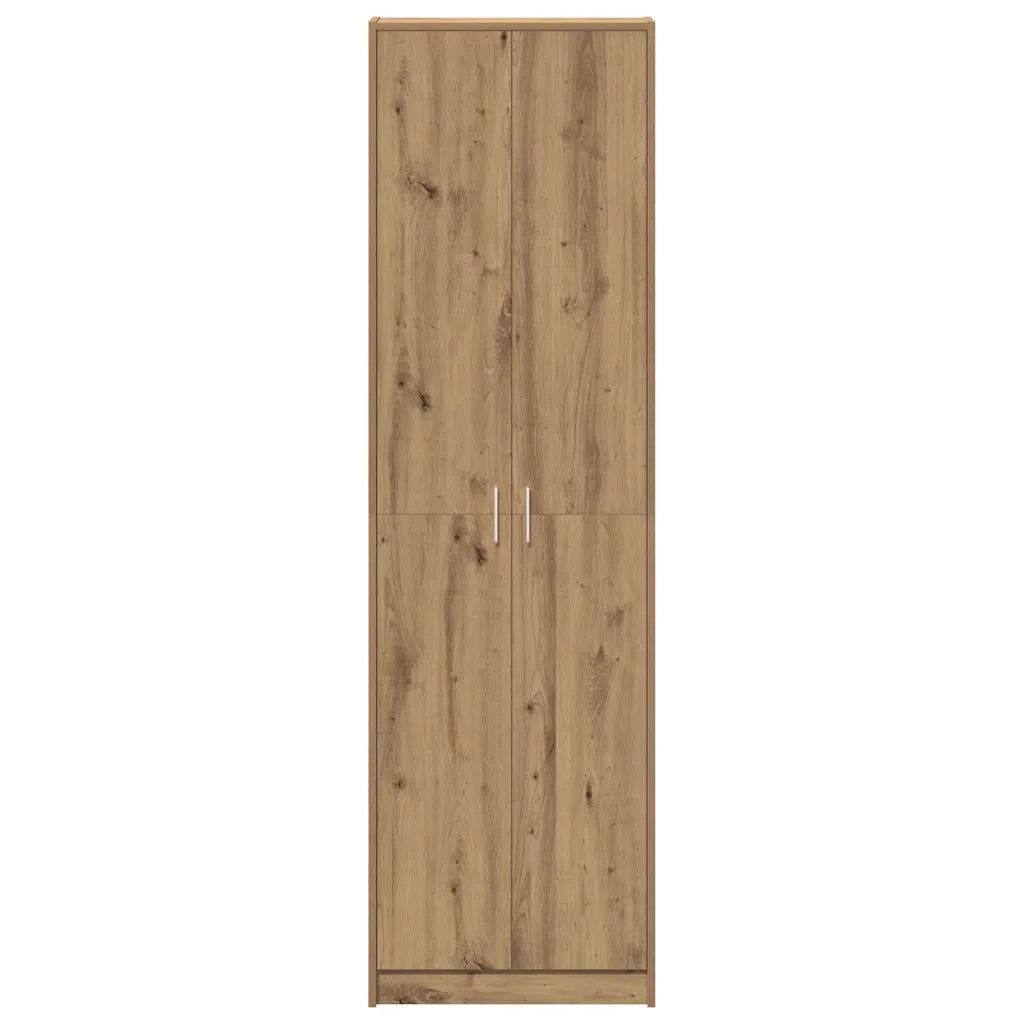 Guardaroba con lo scaffale Rovere artigianale 55 x 25 x 189 cm 3334016