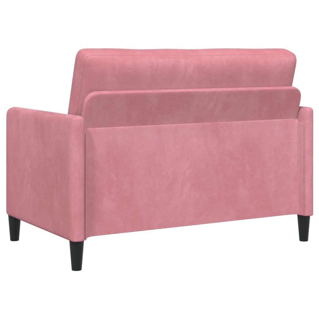 Set di Divani con Storage 2 pz Rosa Poliestere 3429166
