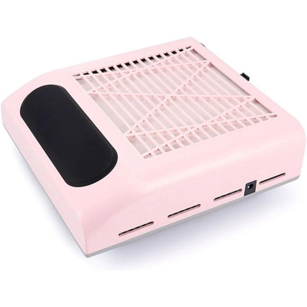 Trade Shop - Aspirapolvere Per Unghie 80 W Manicure Professionale Collettore Polveri Filtro -