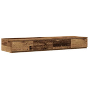 Cassetti per letto | Comodino | Armadio da Notte | Mobiletto da notte Legno vecchio 120 x 36,5 x 16,5 cm