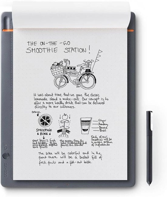 Tavola Grafica Digitale - Tavola per Disegno e Scrittura - Tavola elettronica per appunti - Bloc-notes Digitale - Bloc-notes Riciclabile - Tavola per Disegno e Scrittura senza Batterie