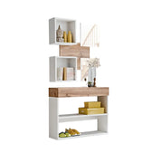 Mobile da ingresso - TORTH 4 - Colori rovere e bianco