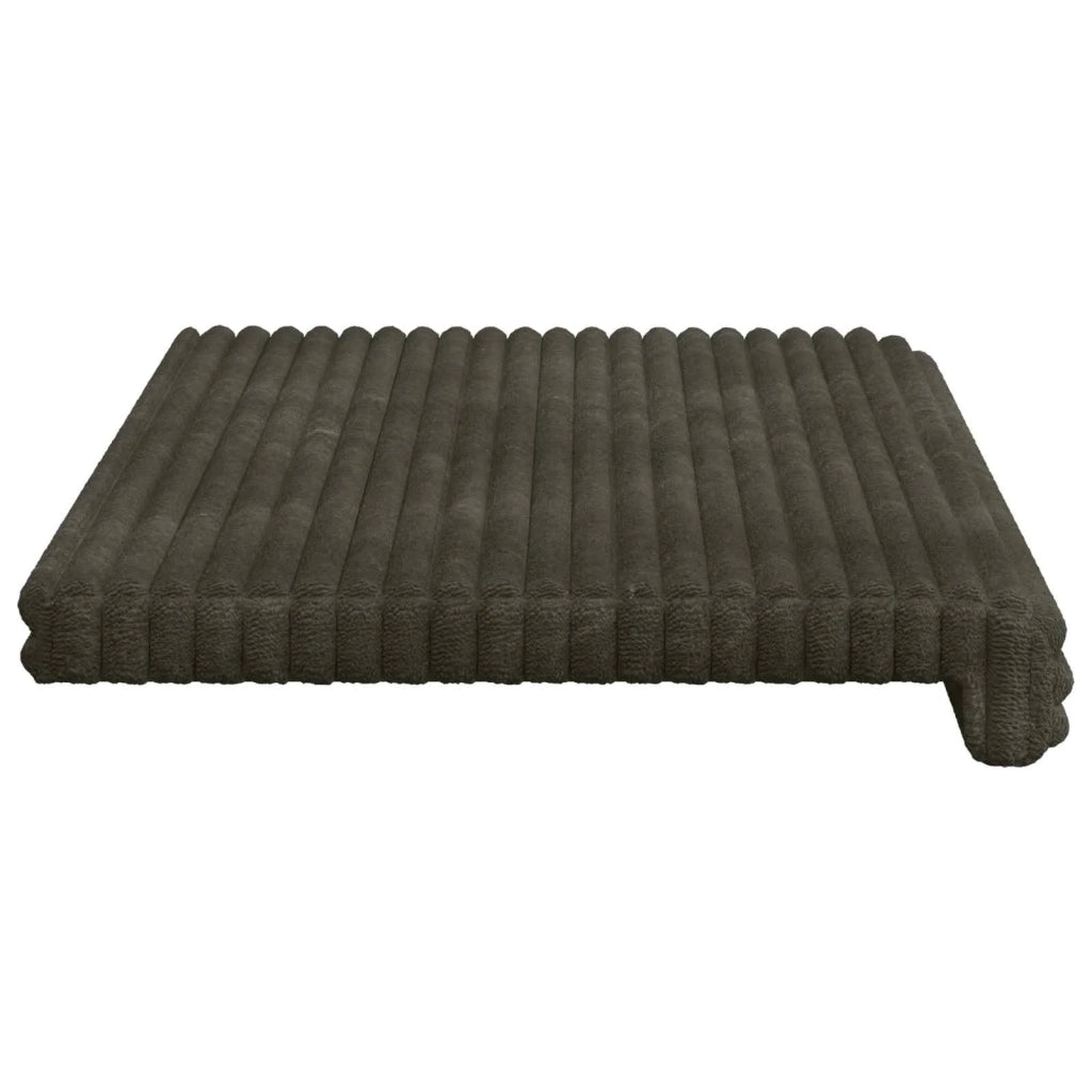 Cuscino per panchina Corduroy Morbido Antracite 42043299