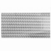 Trade Shop - Rotolo Pellicola Finestre Strisce Statiche 2d Opaca 45cmx2mt Adesiva Vetro 10107 -