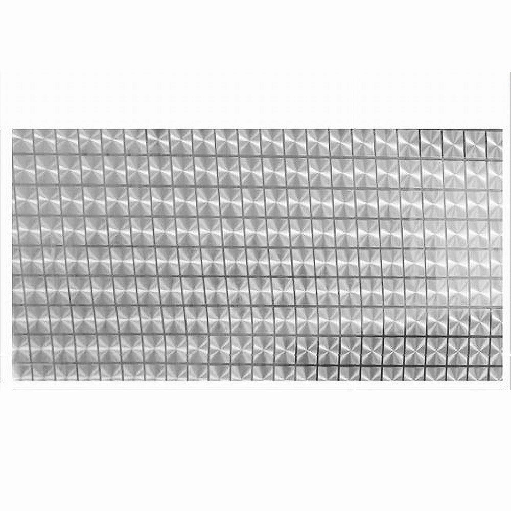 Trade Shop - Rotolo Pellicola Finestre Strisce Statiche 2d Opaca 45cmx2mt Adesiva Vetro 10107 -
