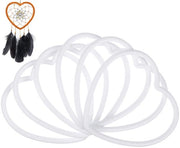 Set di Raccoglitori per Ventilazione da 20 - Anelli in Metallo - Materiale Sostenibile - Per L'Artigianato - Gong per Ventilazione - Accessori DIY - Progetti Manuali - Artigianato Manuale
