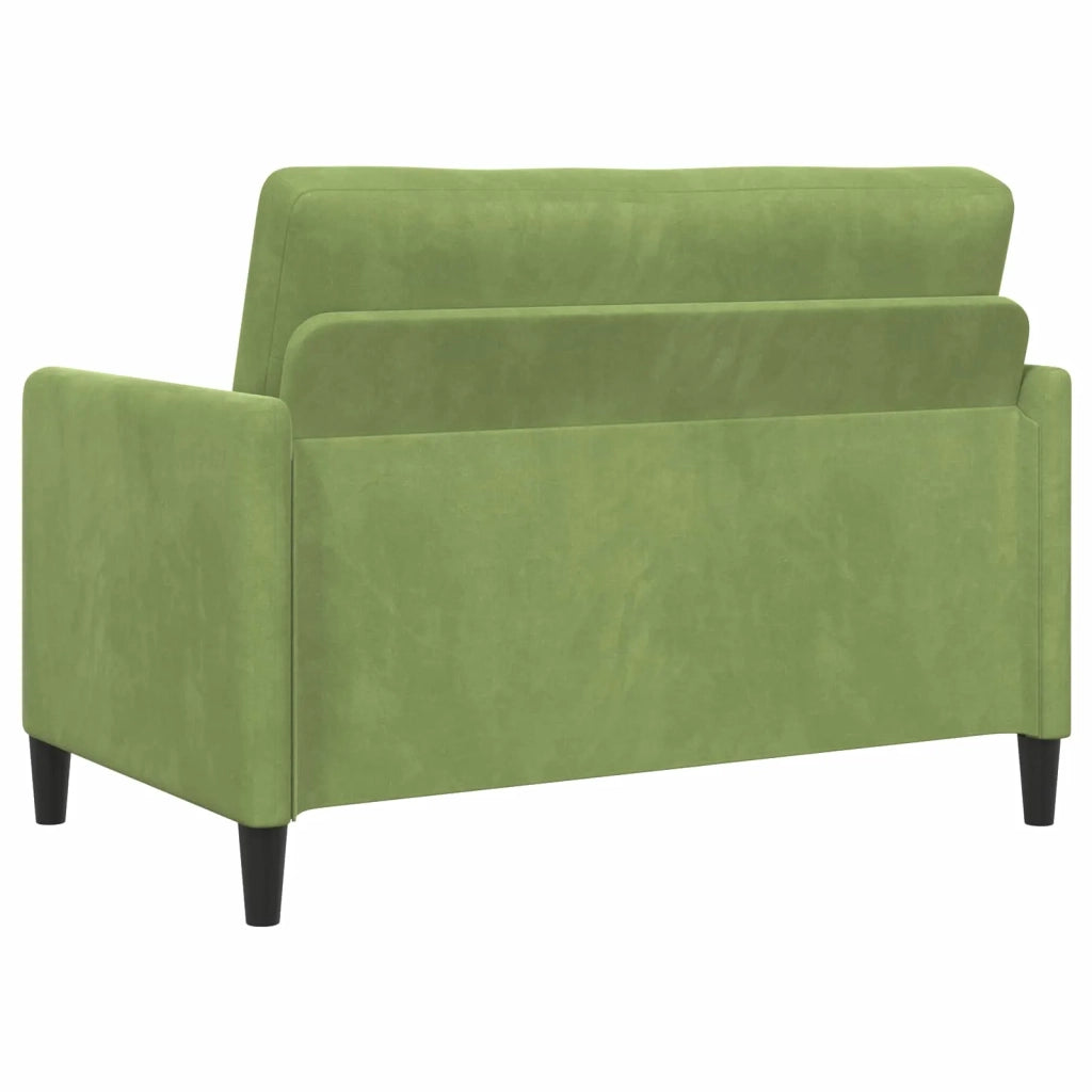 Set di Divani con Storage 2 pz Verde chiaro Poliestere 3429165