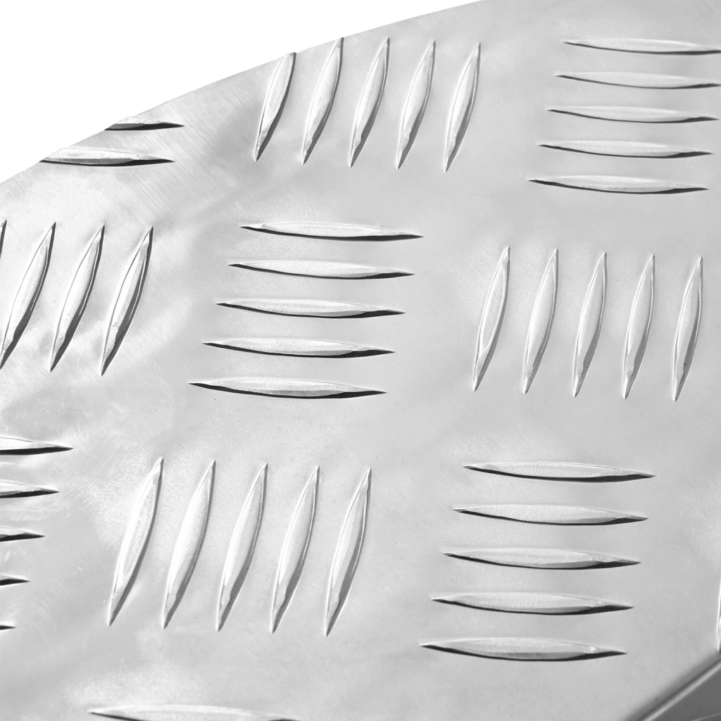 Gradini in Alluminio 15 pezzi Antiscivolo 60x18 cm