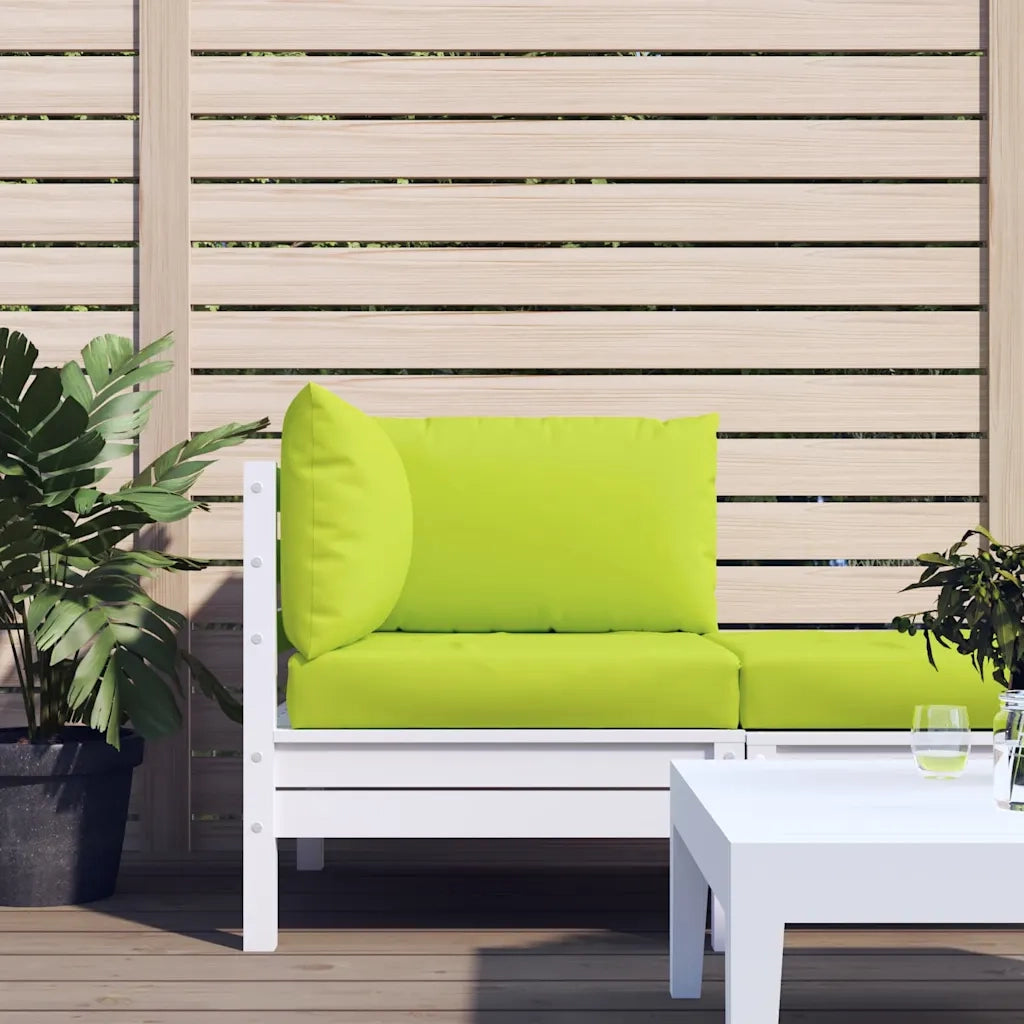 Cuscini per Pallet 3 pz | Cuscini per sedie Verde Intenso in Tessuto Oxford