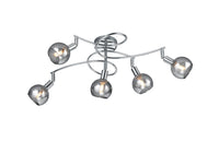 Plafoniera da Interno  E14 in Metallo Cromo