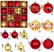 44 pacchi di palloncini di Natale decorazione per casa - decorazione appesa in stile principale