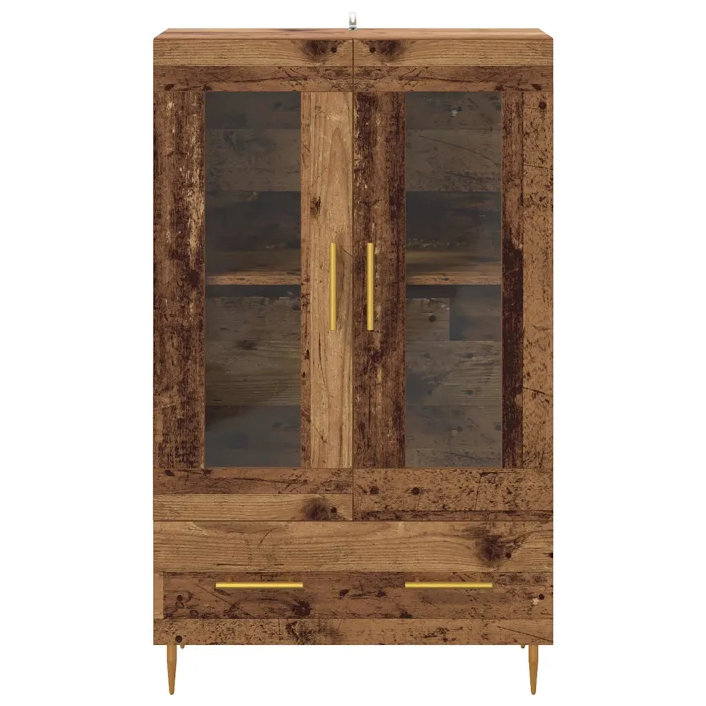 Credenza con cassetto Legno vecchio 69,5 x 31 x 115 cm 882514
