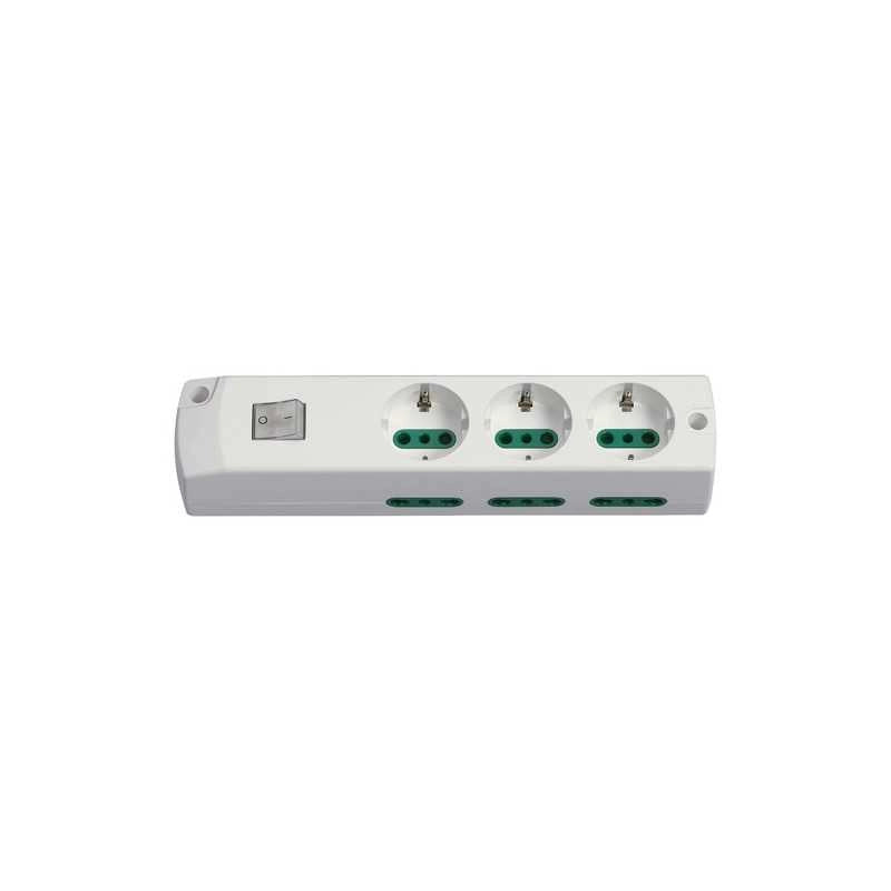 00437.Nc.B Presa Multipla 3P30+6P17/11+Int. Bianco