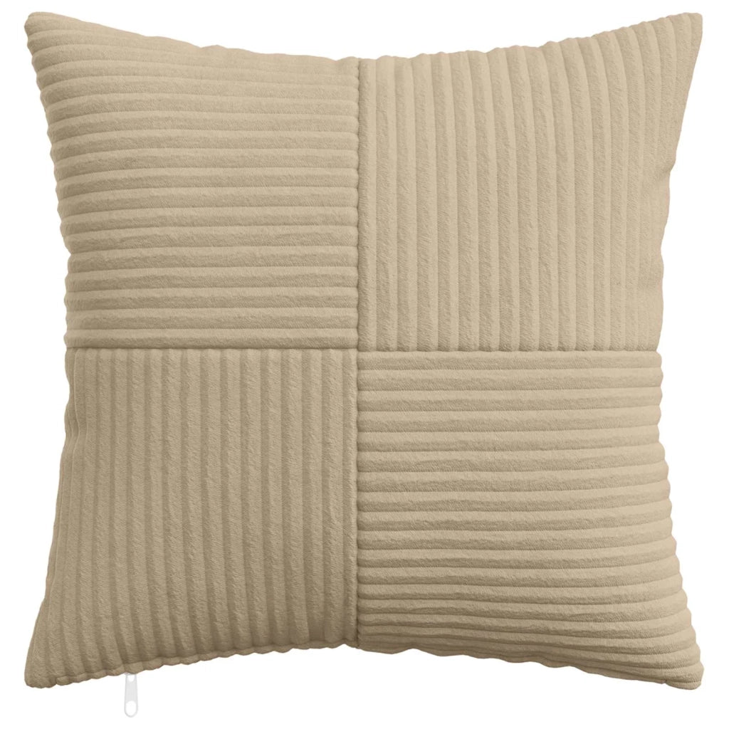 Federa 6 pcs ALMELO Tortora 40 x 40 cm corduroy 914207