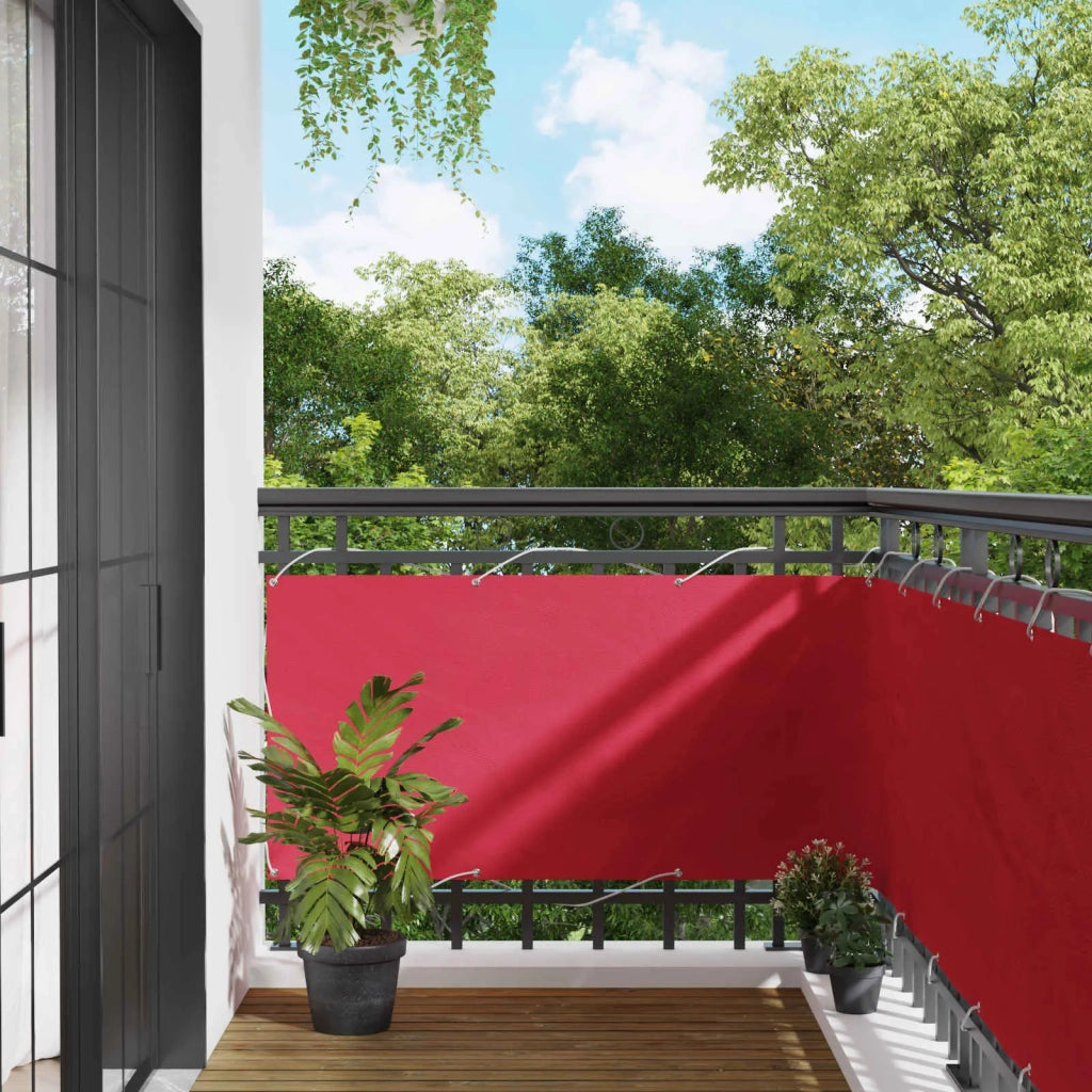 Schermo da balcone Borgogna 75 x 1000 cm 42030891
