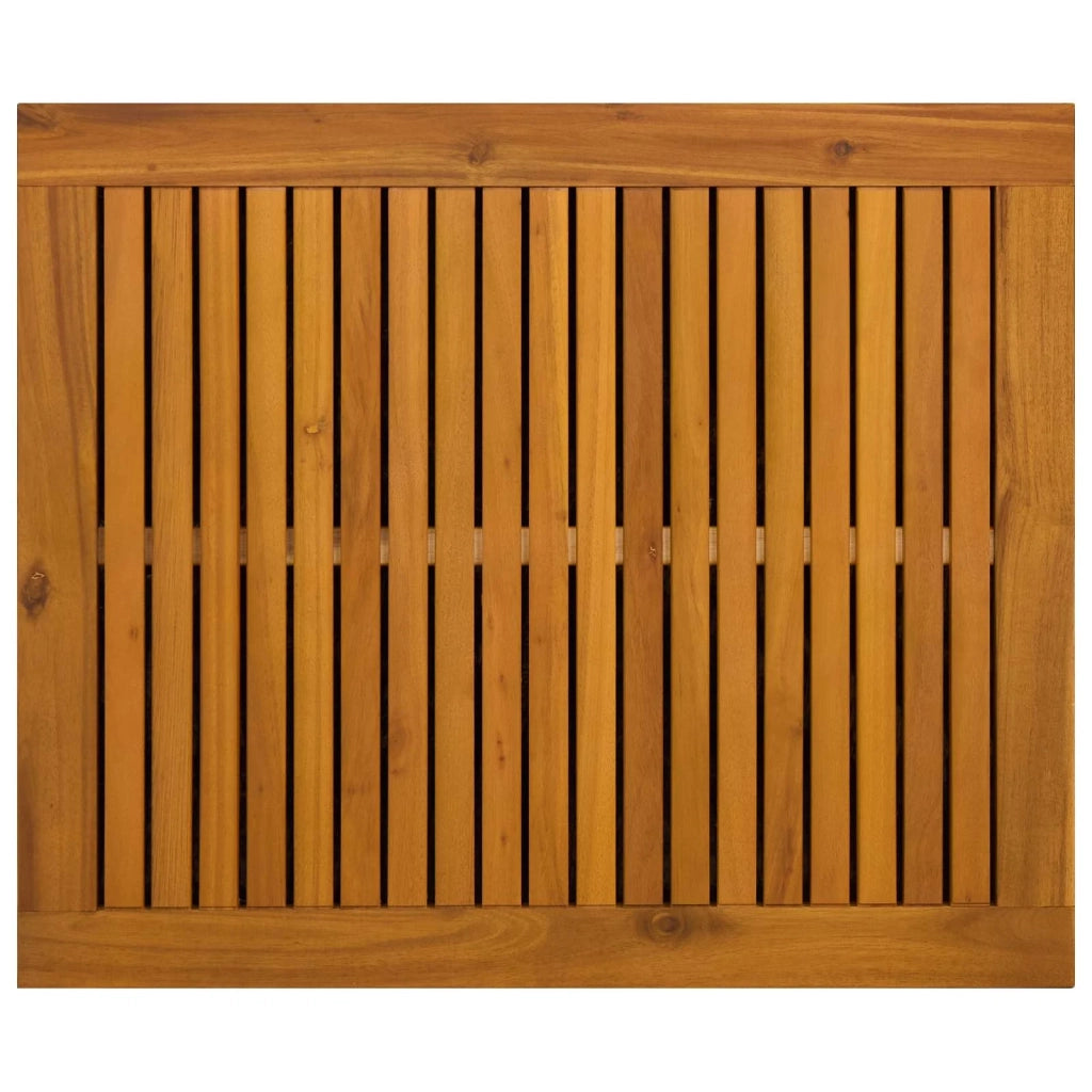Scatola di Stoccaggio per Giardino 185 L 60 x 50 x 56 cm Beige 42002718
