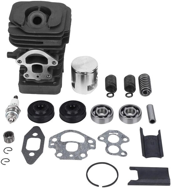 Kit per sostituzione del pistone - Adatto per Husqvarna 235/236/240 - Lega di alluminio - Set di 20 - Diametro 39 mm - 100% nuovo - Set di pistoni