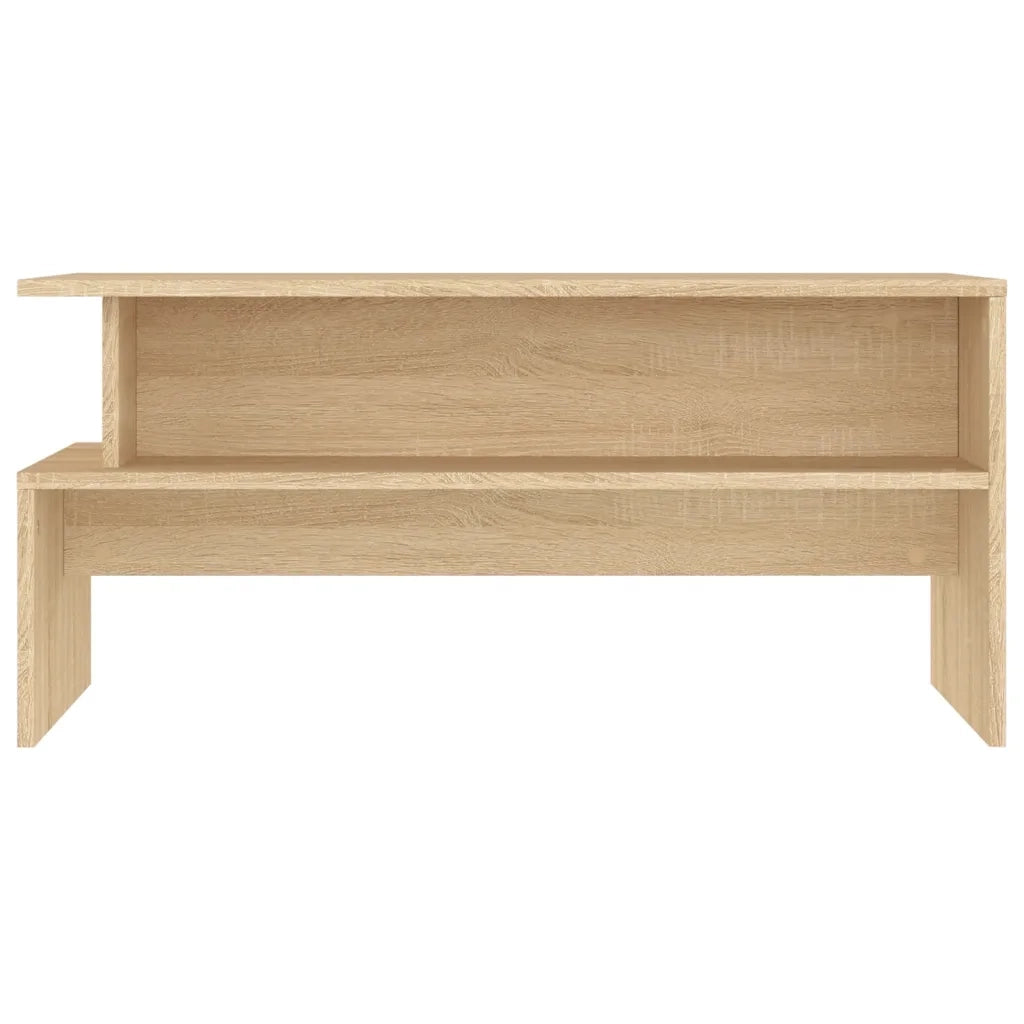 Tavolino Salotto Rovere Sonoma 90x55x42,5 cm Legno Multistrato 834280