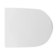Sedile wc slim resort con soft closing bianco