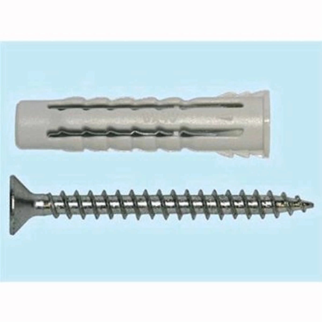 Brixo tasselli con vite bs x 6s millimetri 30 vite 4 x 30 pezzi 15