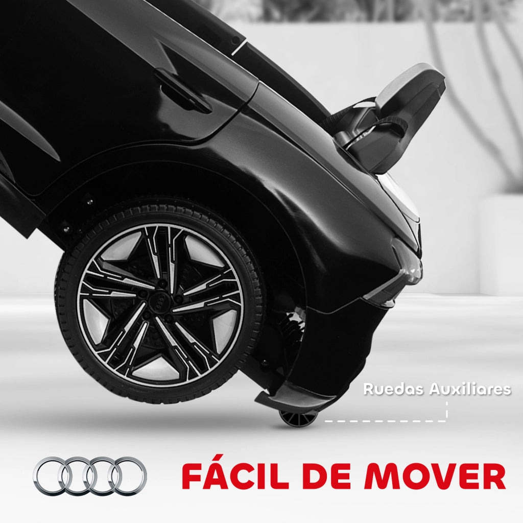 Auto Bambina Elettrica Audi RS e-tron GT ¨C zephmum ¨C 103x58x41 cm Nero