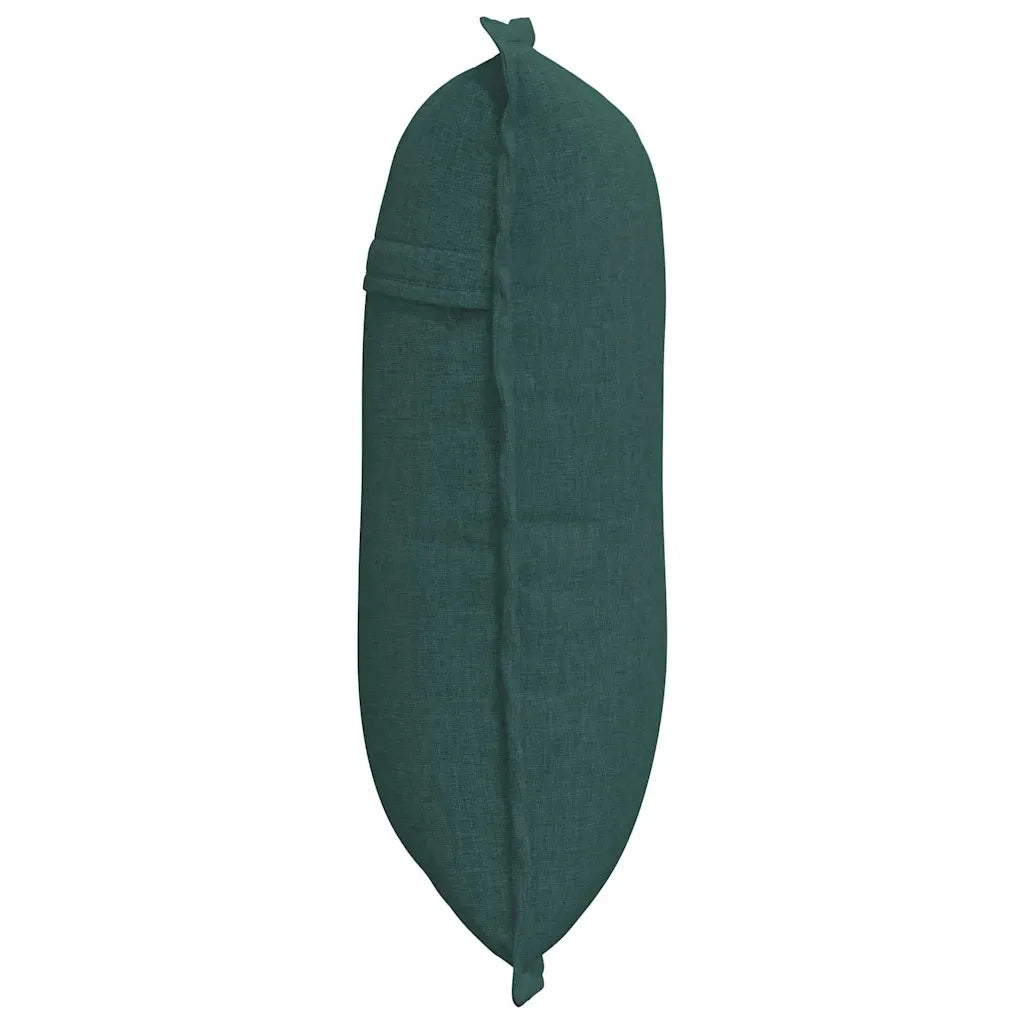 Cuscino per Schiena Verde Scuro 50 x 19 x 45 cm Tessuto 42014620