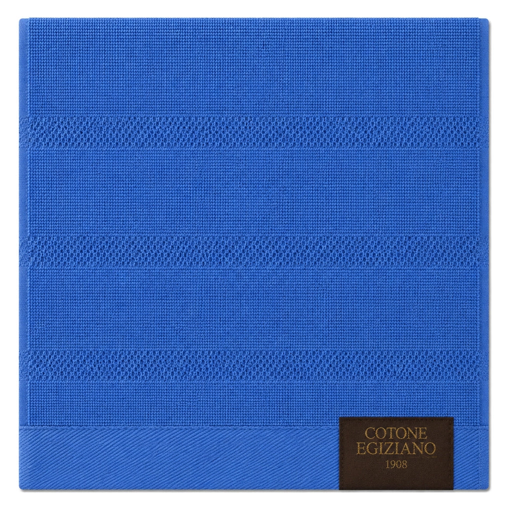 Saleneba, Telo Bagno set di 2 Asciugamano Viso 60x110 cm Asciugamano Ospite 40x60 cm, Azzurro
