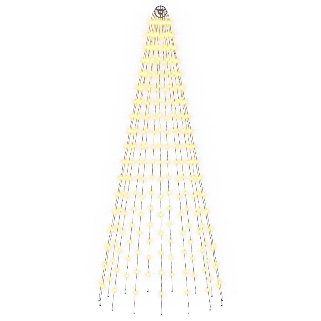 Luci per albero di Natale con picchetti e asta per bandiera 3468898
