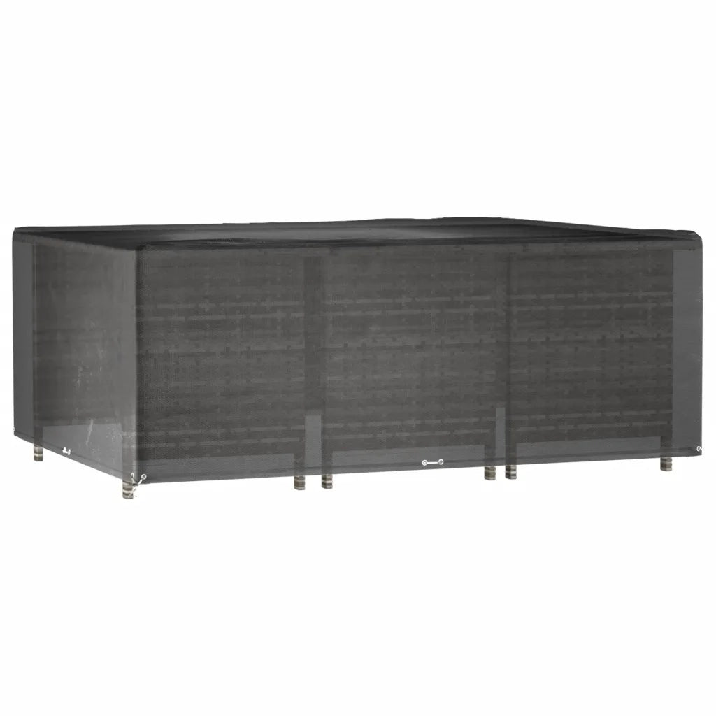 Copertura Mobili Giardino | Telone per mobili da esterni 16 Occhielli 278x204x105 Rettangolare
