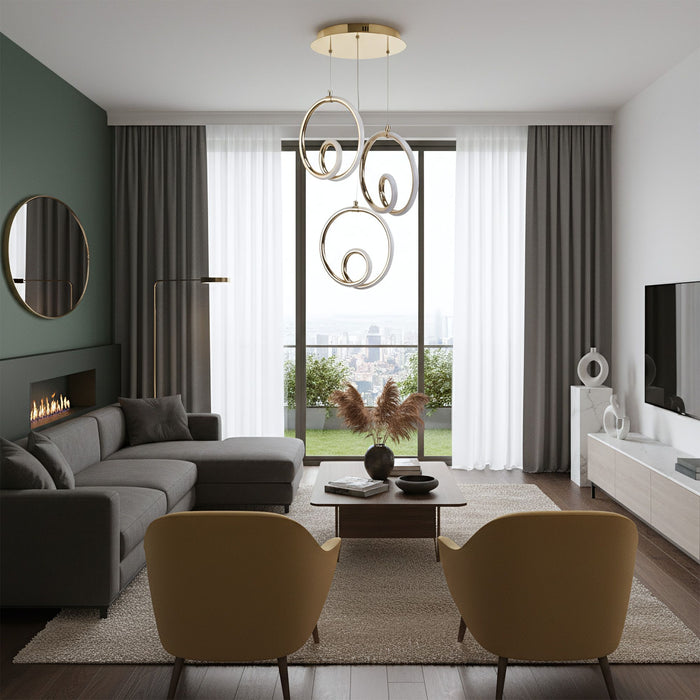 Lampada Led Lhj095-3cp Gold